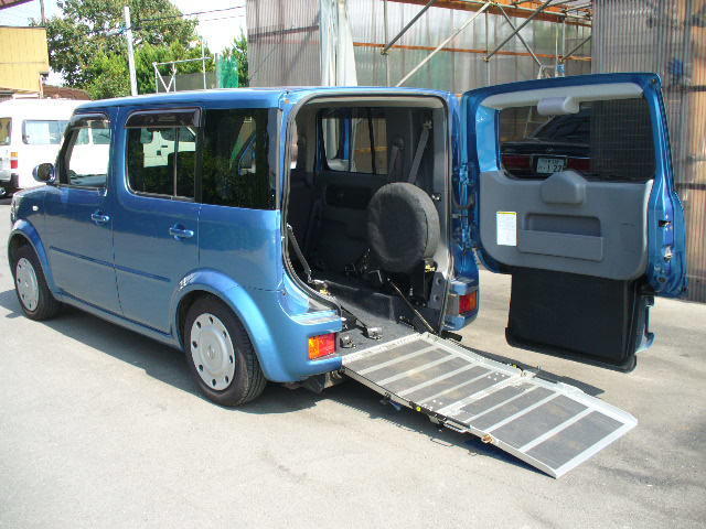 買取 福祉車両 キューブ チェアキャブ 車椅子スロープ H27.2.14.jpg
