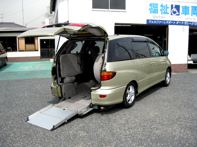 買取　福祉車両　ｴｽﾃｨﾏ　ｳｪﾙｷｬﾌﾞ　車椅子ｽﾛｰﾊﾟｰ　2018.6.29.jpg