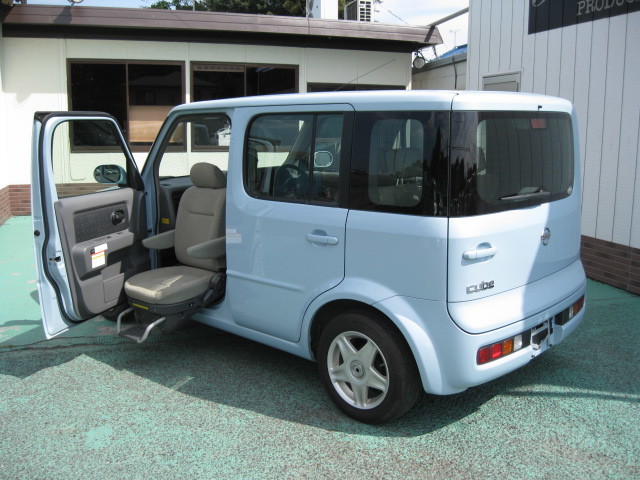 買取 福祉車輌 キューブ スロープ チェアキャブ 2019.3.3.jpg