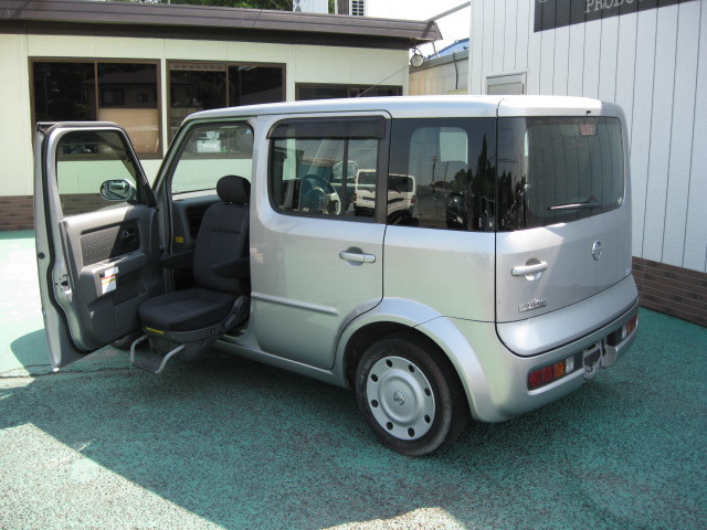 買取　福祉車両　日産　ｷｭｰﾌﾞ　ｱﾝｼｬﾝﾃ　助手席昇降ｼｰﾄ　H27.5.30.jpg