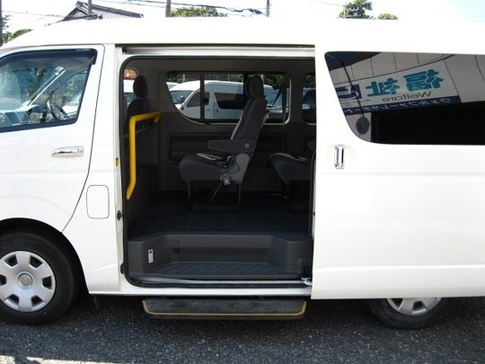 買取　福祉車両　ハイエース　ウェルキャブ　送迎仕様 平成20年式 47.5万円　2022.12 